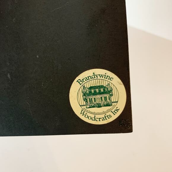 Brandywine Woodcrafts Downtown Houses Gourmet Goodies Shop Shelf Sitter Wood - Picture 3 of 7